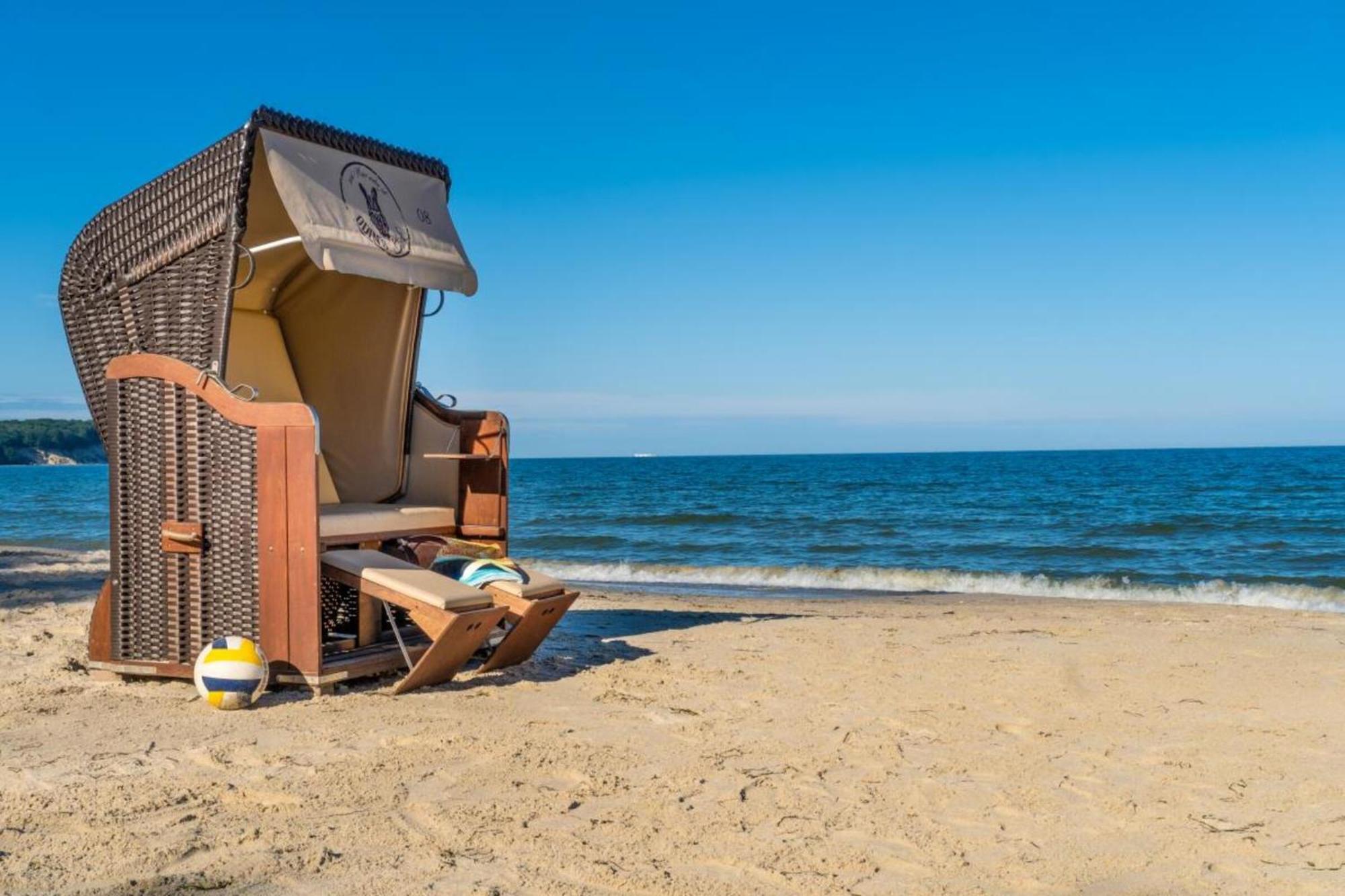 Traumhaftes Appartement - Odins Blick Wohnung 13 , Sauna Und Privatstrand, Blick Zur Ostsee ลอบเบอ ภายนอก รูปภาพ