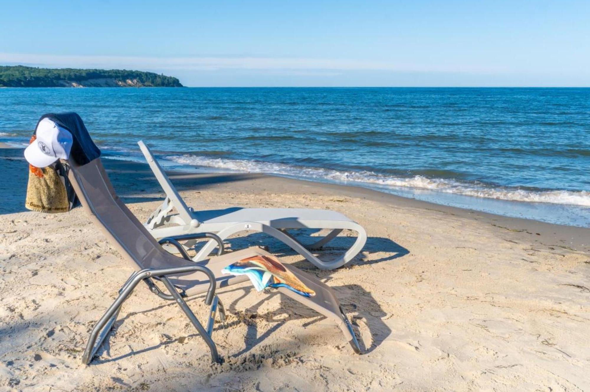 Traumhaftes Appartement - Odins Blick Wohnung 13 , Sauna Und Privatstrand, Blick Zur Ostsee ลอบเบอ ภายนอก รูปภาพ